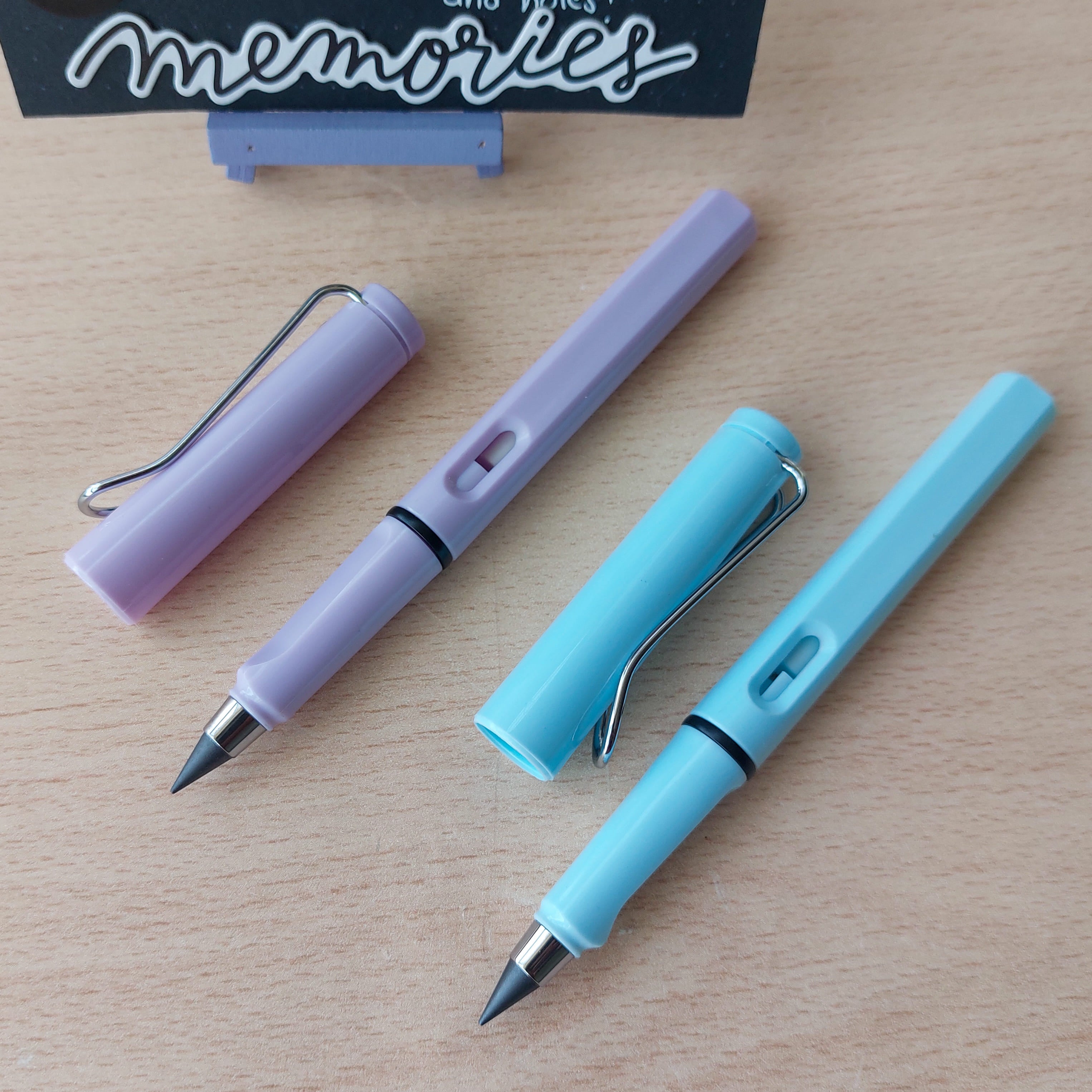 Endless Ink Pencils with Eraser 6pc Set
