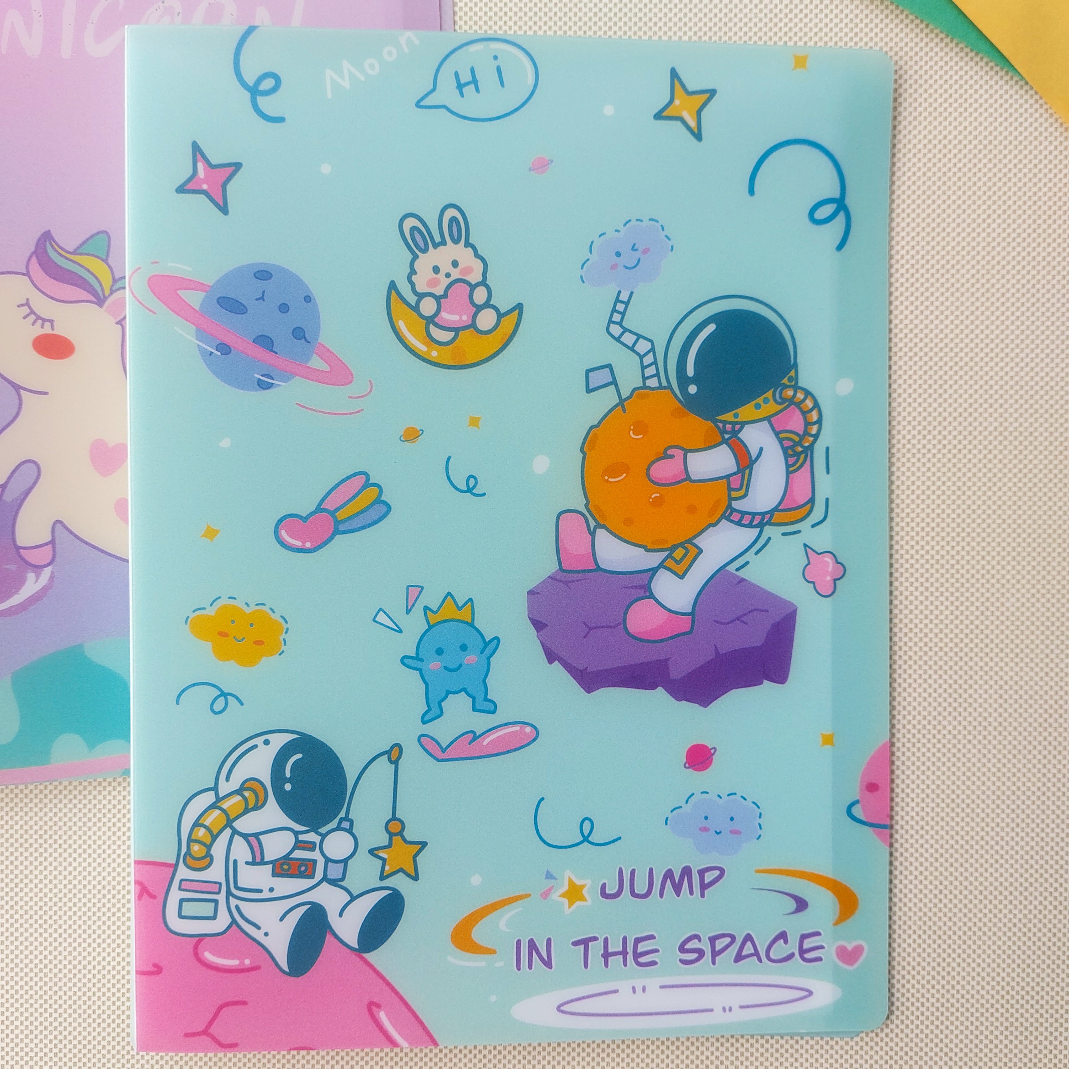 Space Themed File Folders 20 Sleeves