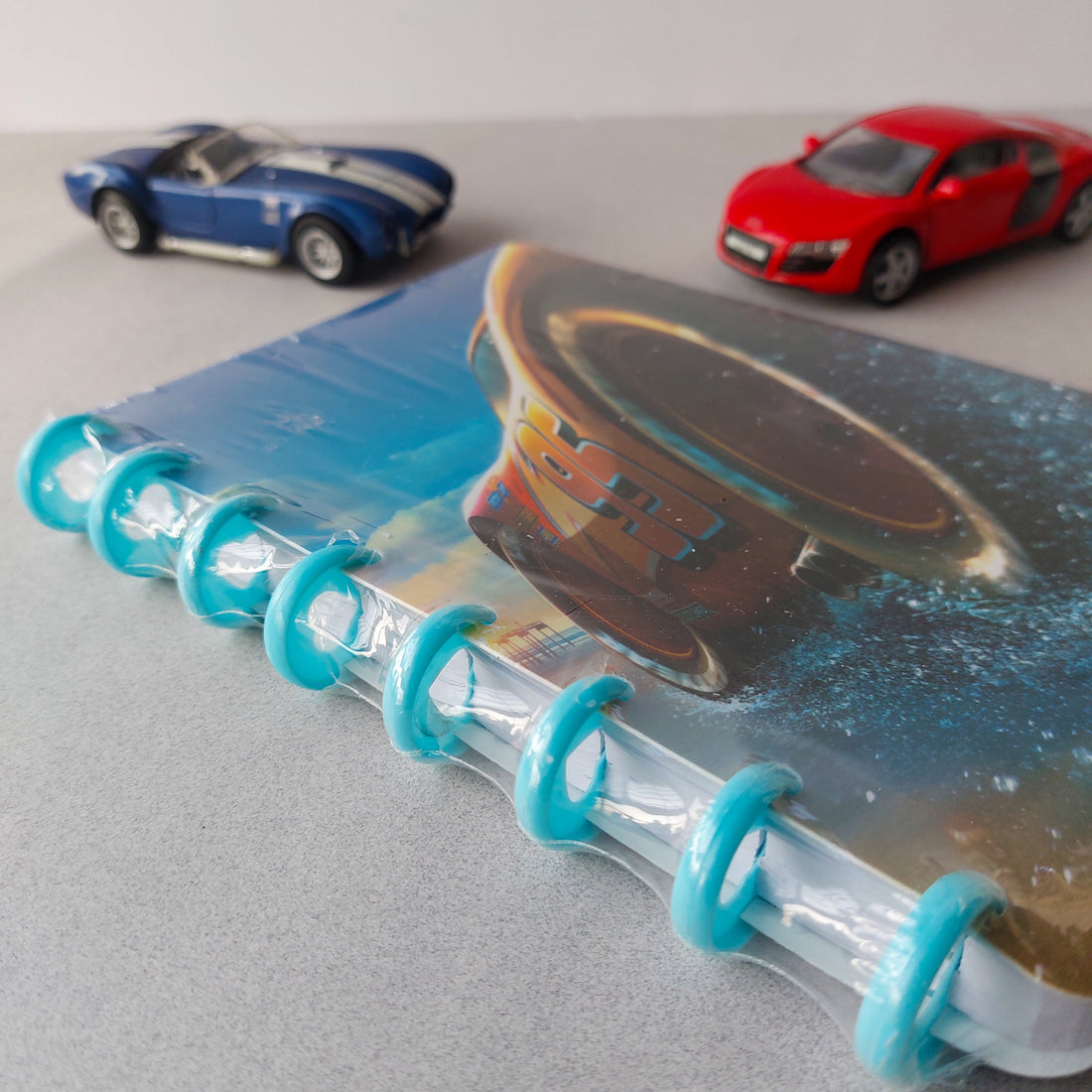 Cars and Superman Spiral Ruled Diaries A5
