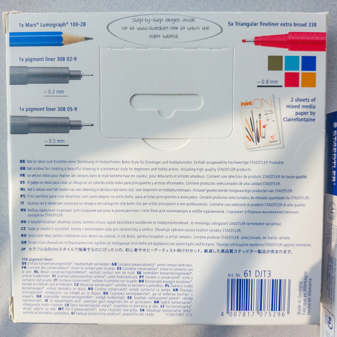 Staedtler Boho Style Drawing Set