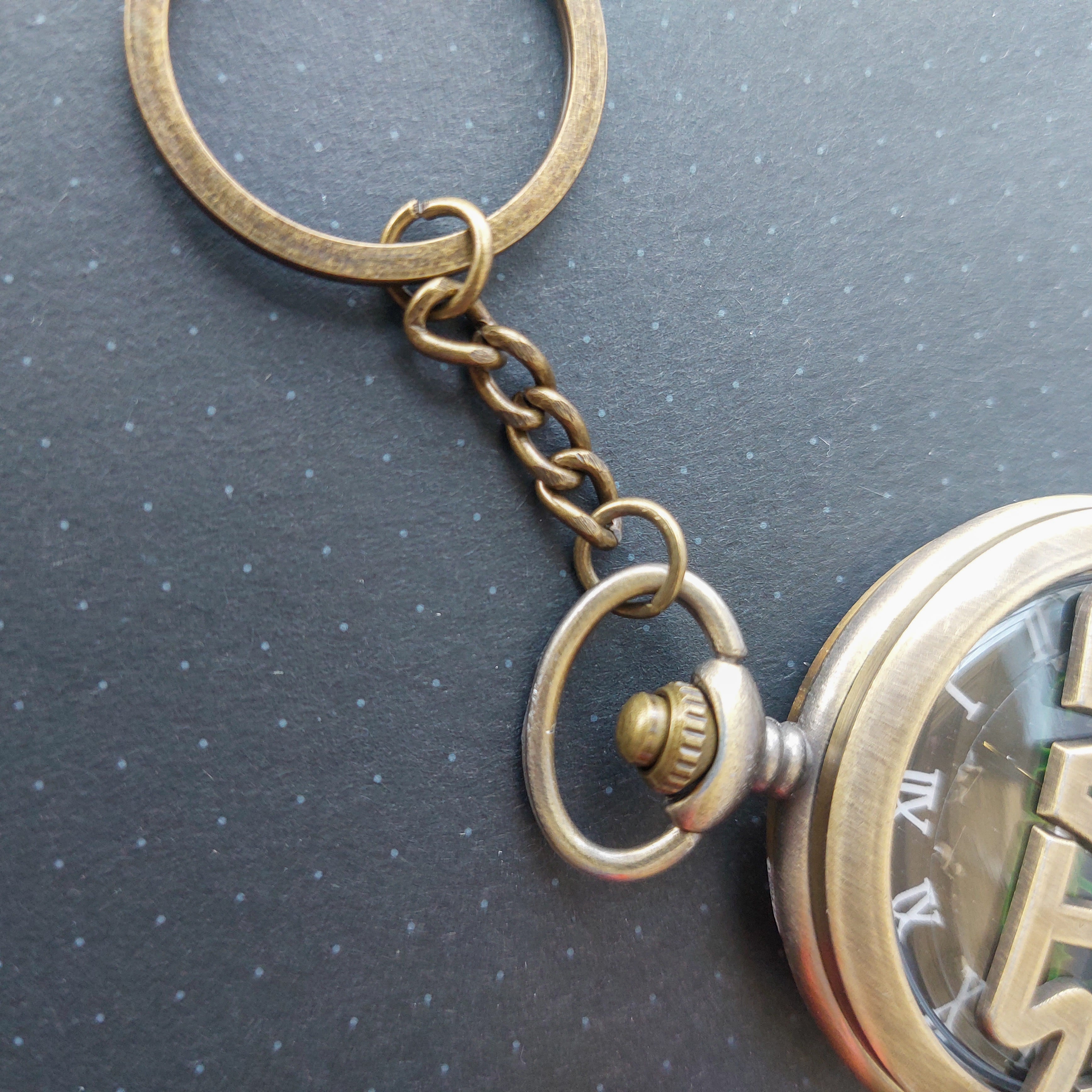 Movie Themed Pocket Watch Keychains