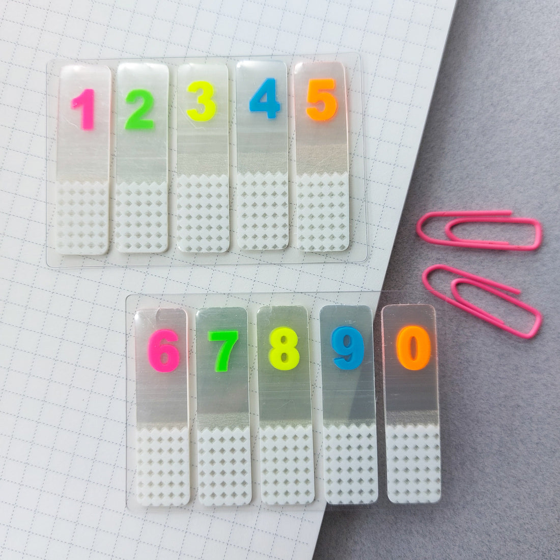 Sticky Notes Numbers 2pc Set