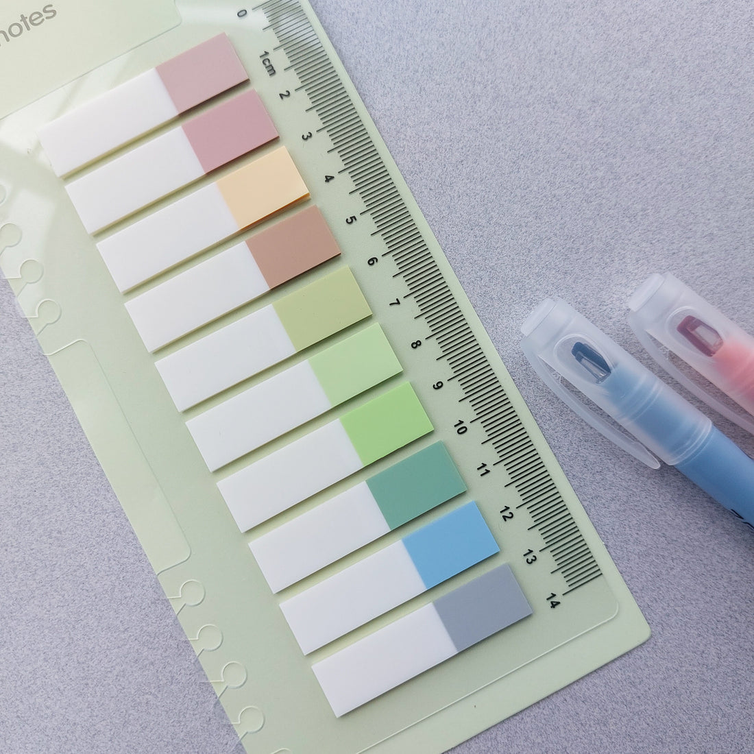Sticky Notes With Scale 10 Colors