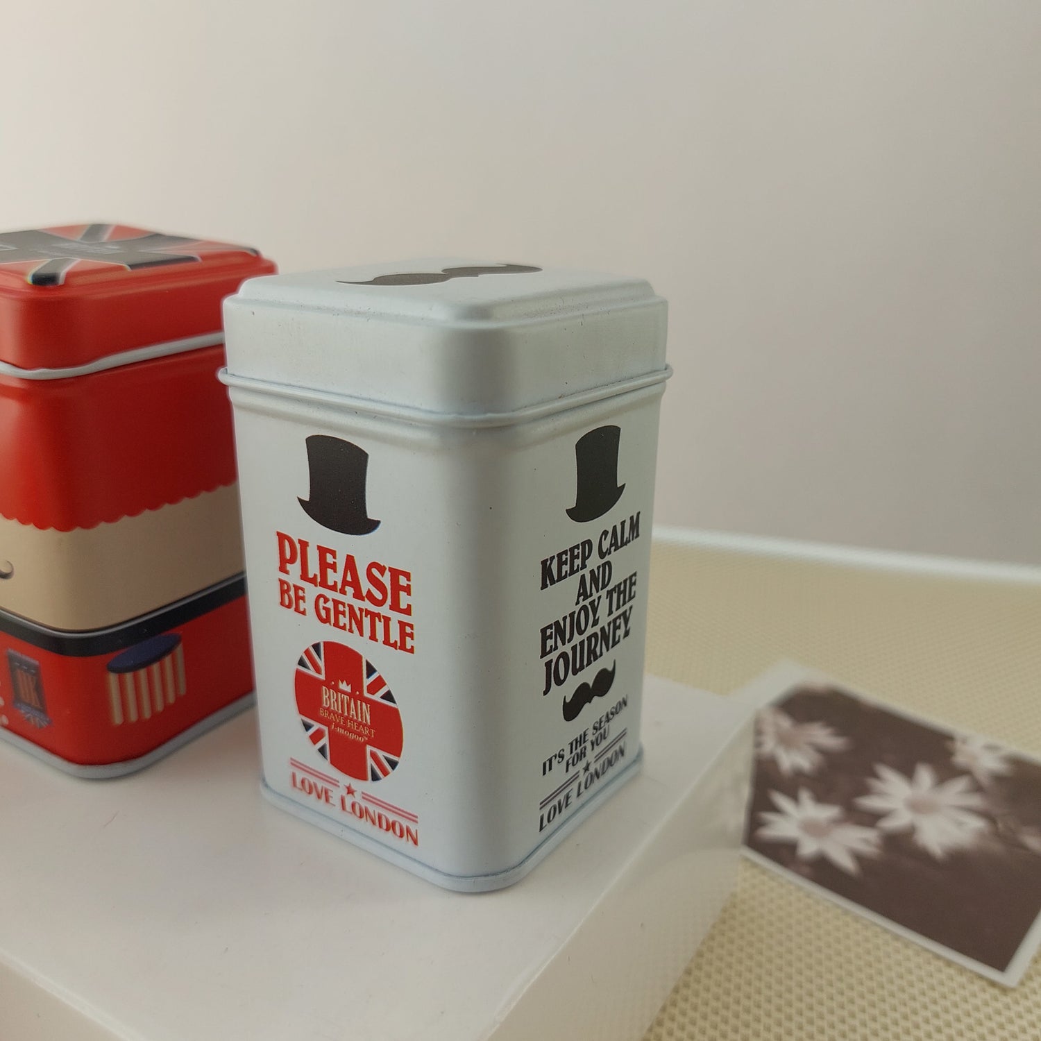 Tin Boxes UK Post Office 3Pc Set