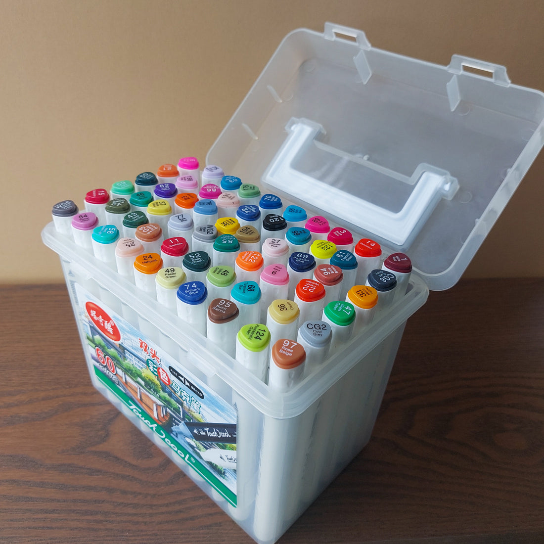 Touch Cool Markers 60pc Set
