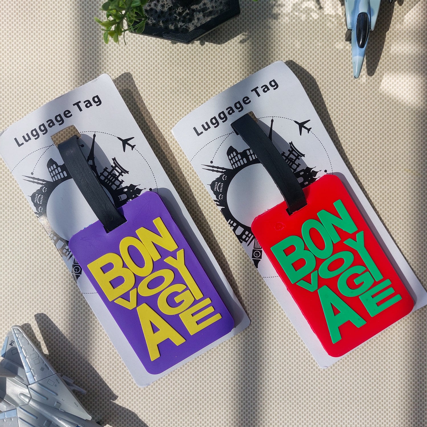 Funky Travel Tags