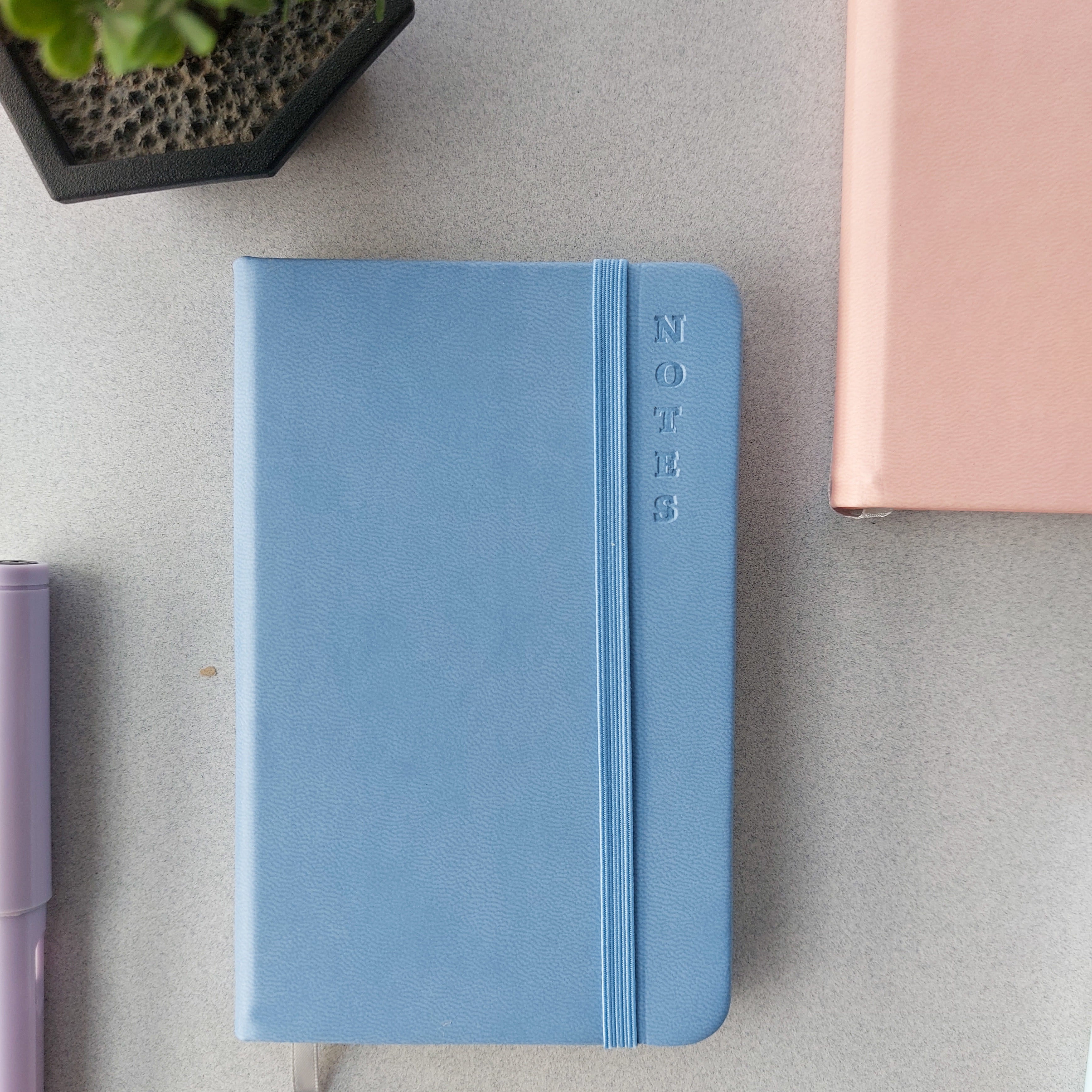 Trendy Pastel Color Ruled Diaries A6