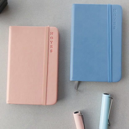 Trendy Pastel Color Ruled Diaries A6