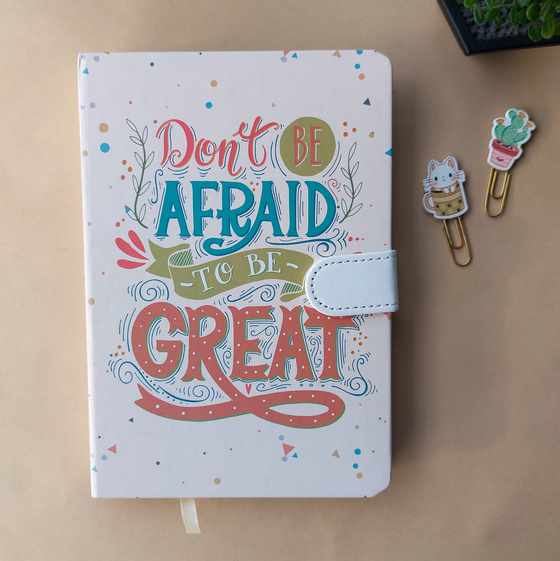 Magnetic Vintage Ruled Diaries B6